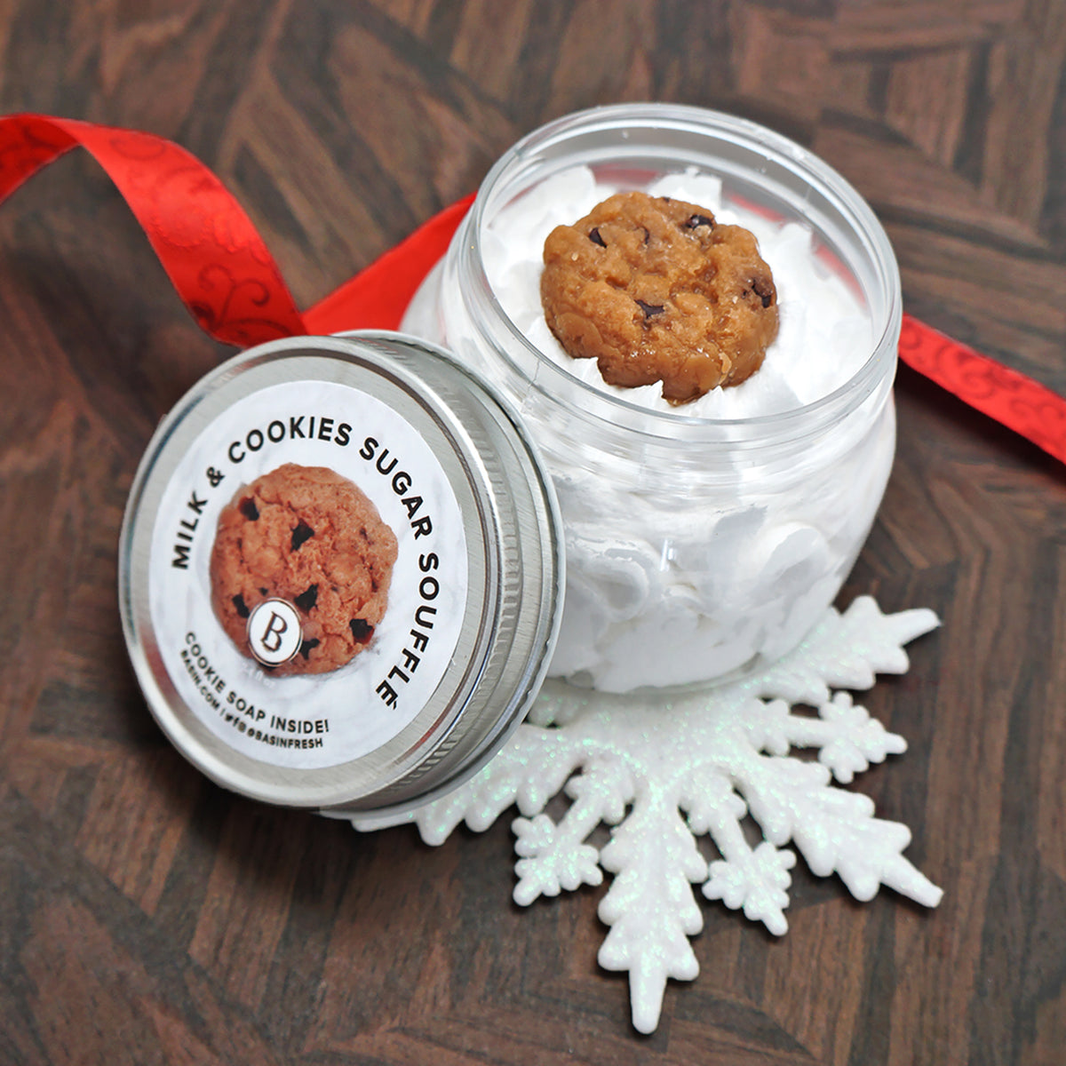 Milk & Cookies Sugar Soufflé
