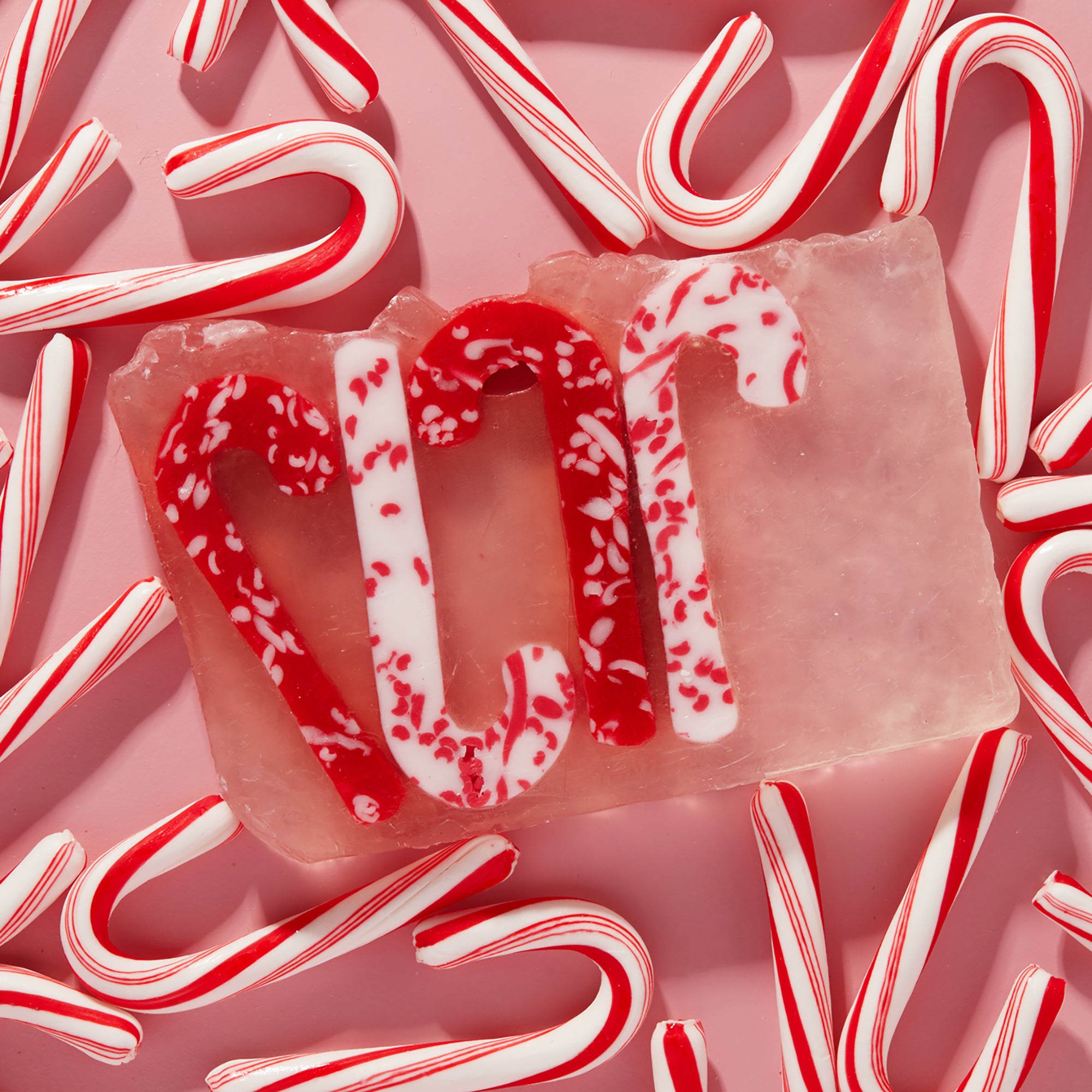 Candy Cane Soap