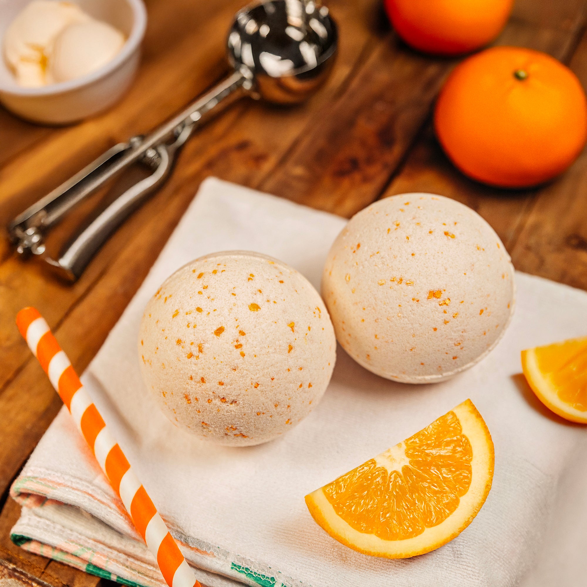 Creamsicle Bath Bomb