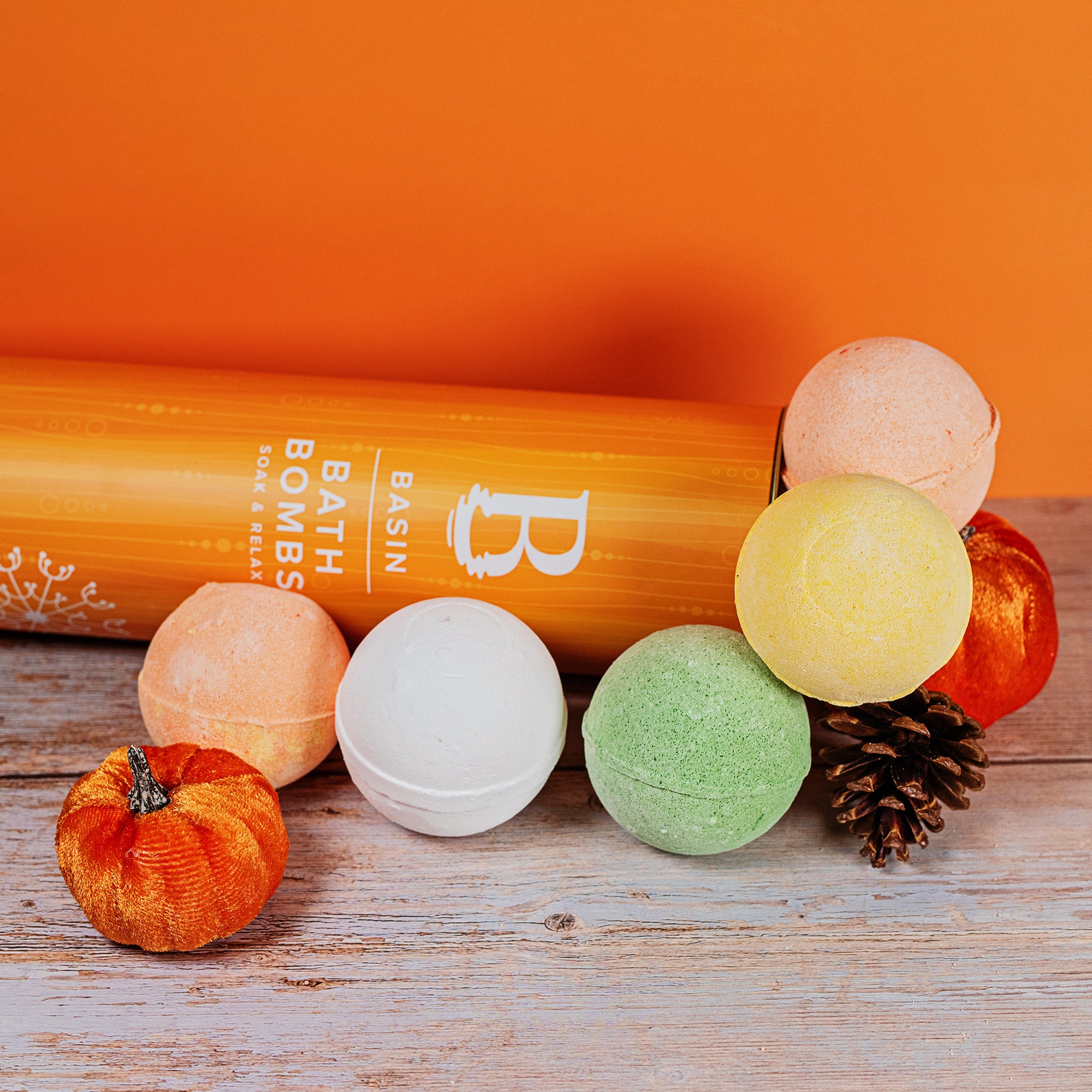 Fall Bath Bomb Barrel