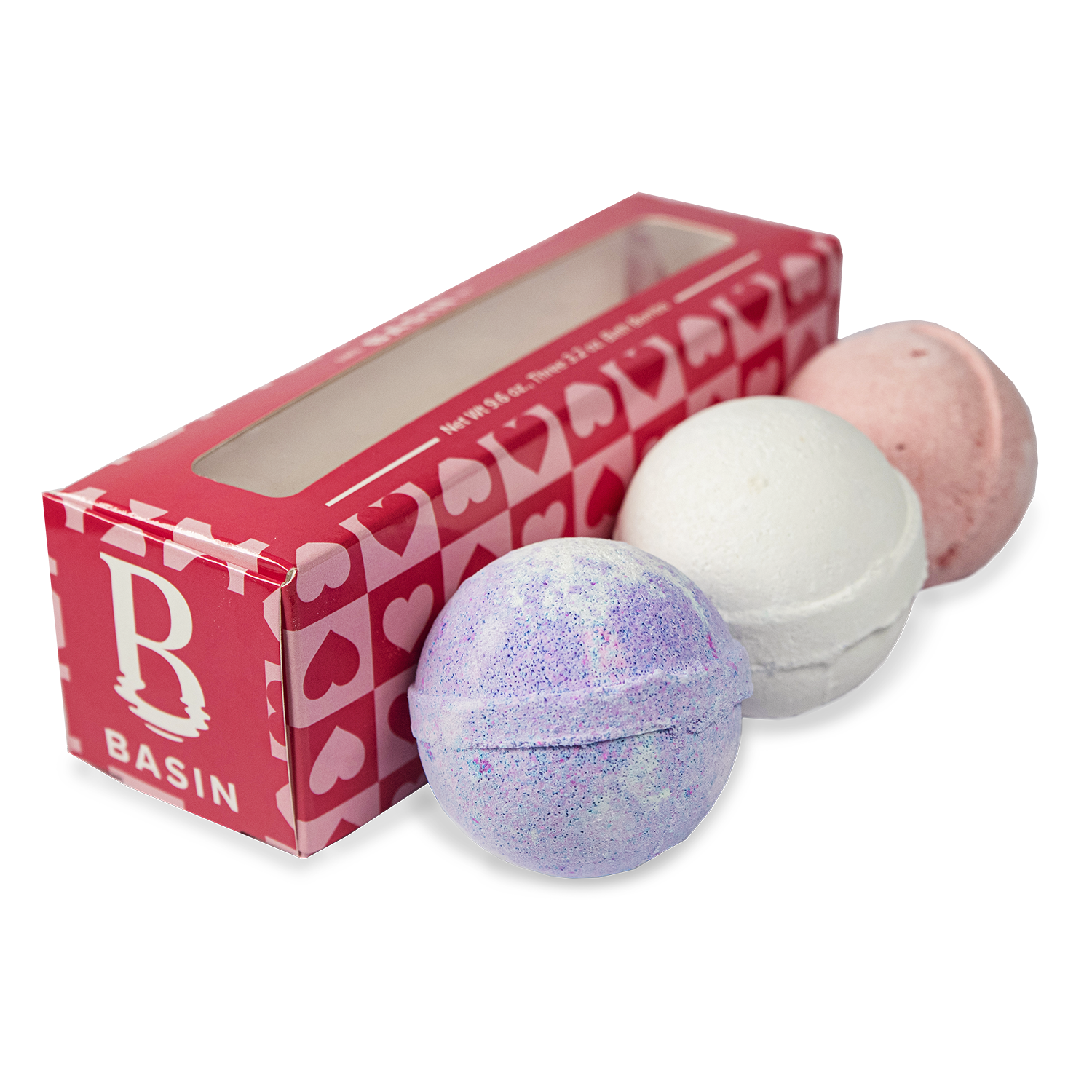 Valentine's Day Bath Bomb Trio Gift Box (2026 Exclusive!)