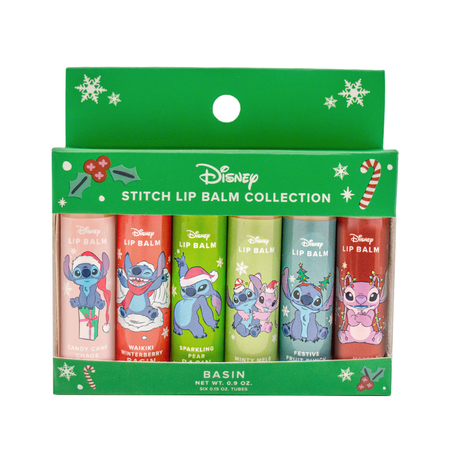 Disney Stitch Holiday Lip Balm Collection