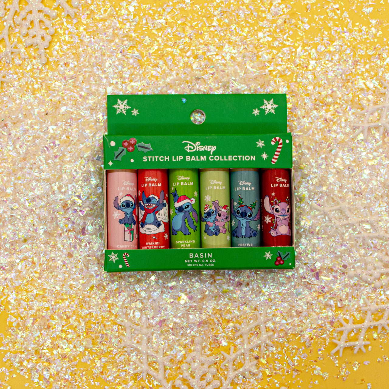 Disney Stitch Holiday Lip Balm Collection