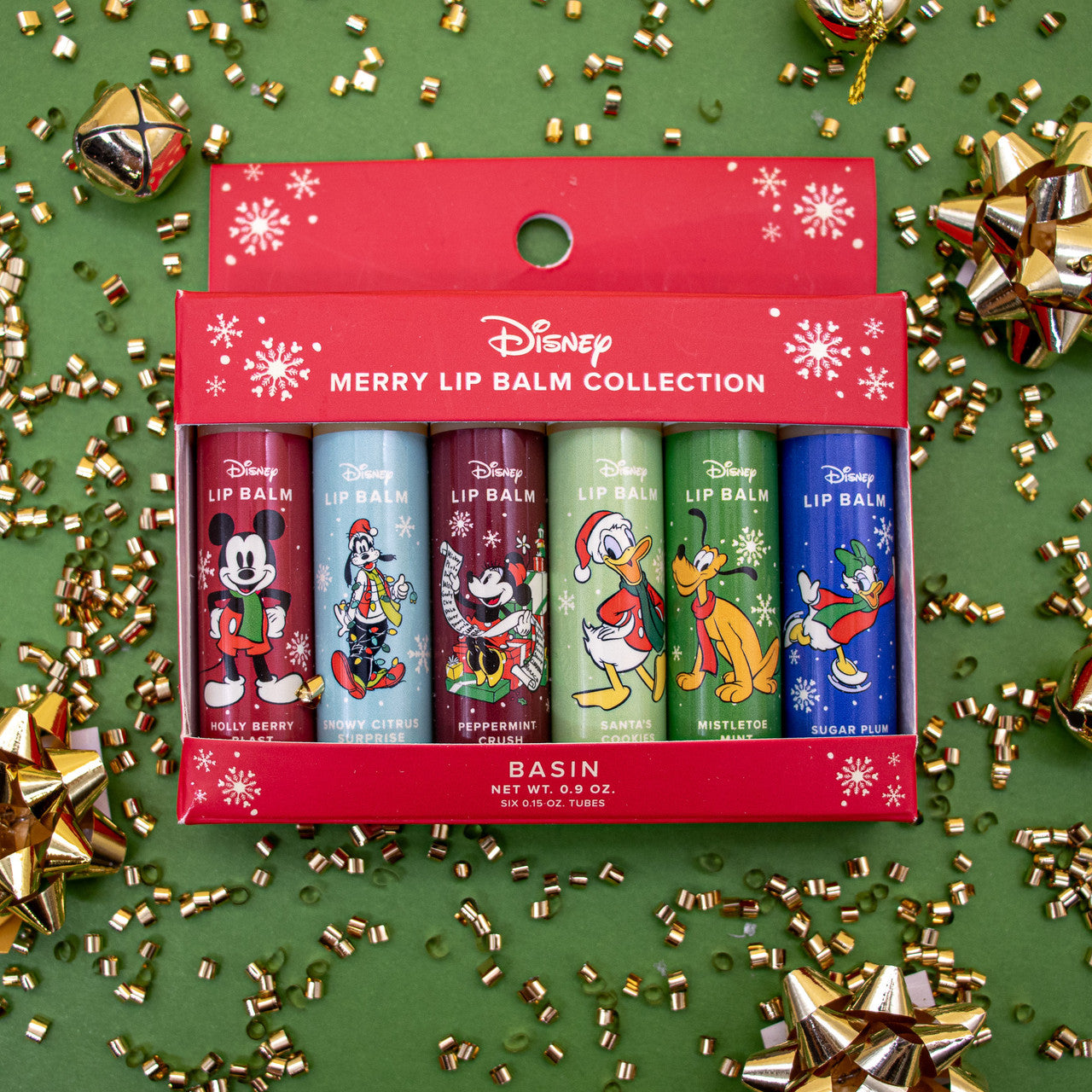Disney Merry Mickey & Friends Lip Balm Collection