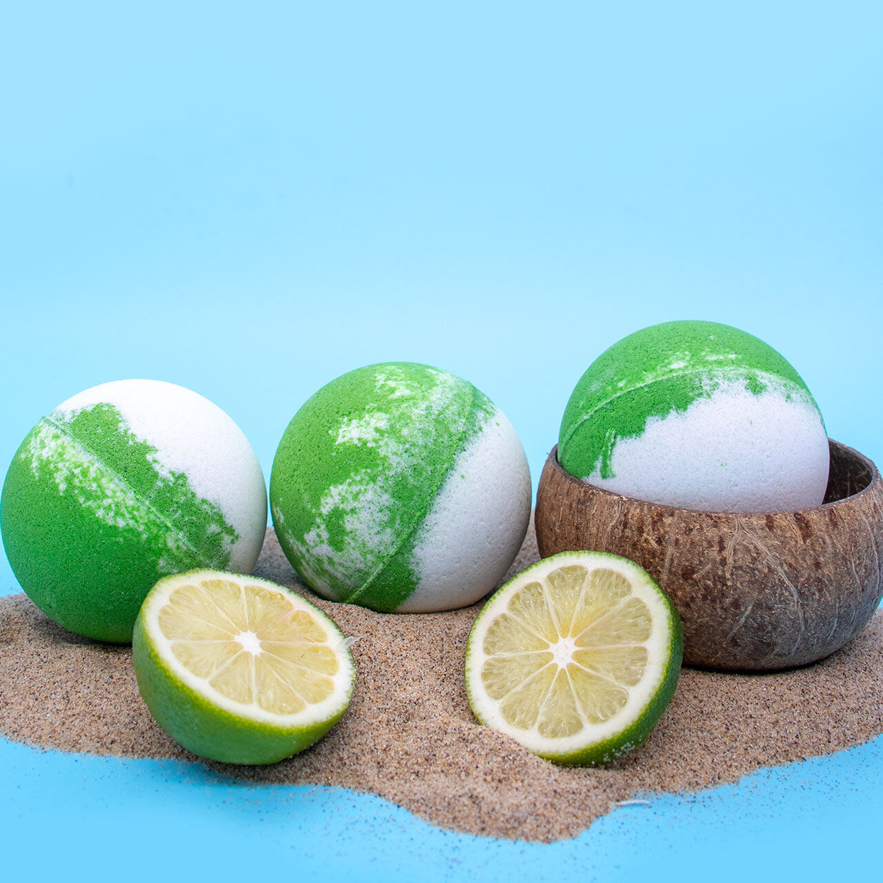 Lime & Coconut Bath Bomb