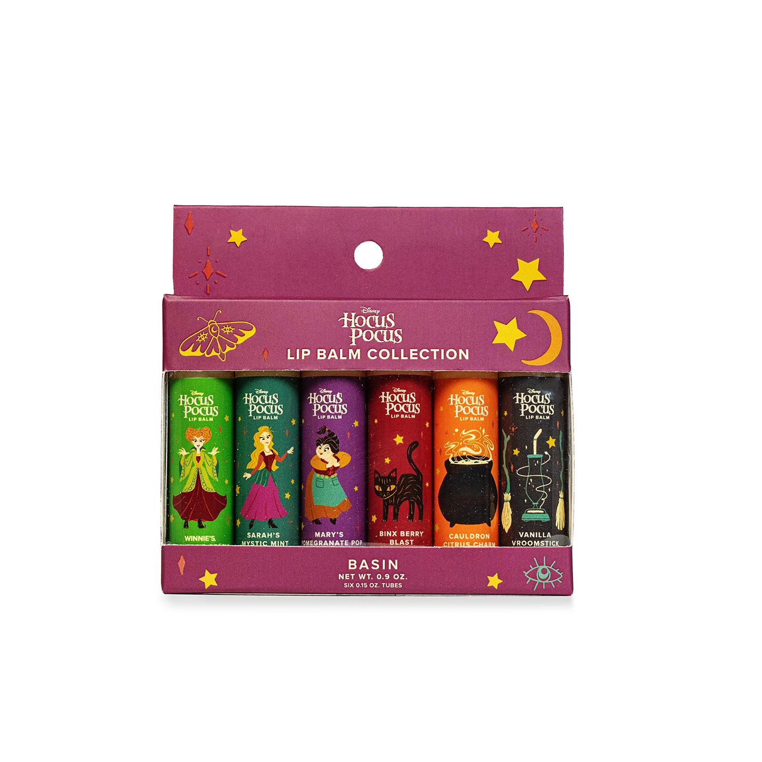Disney Hocus Pocus Halloween Lip Balm Collection