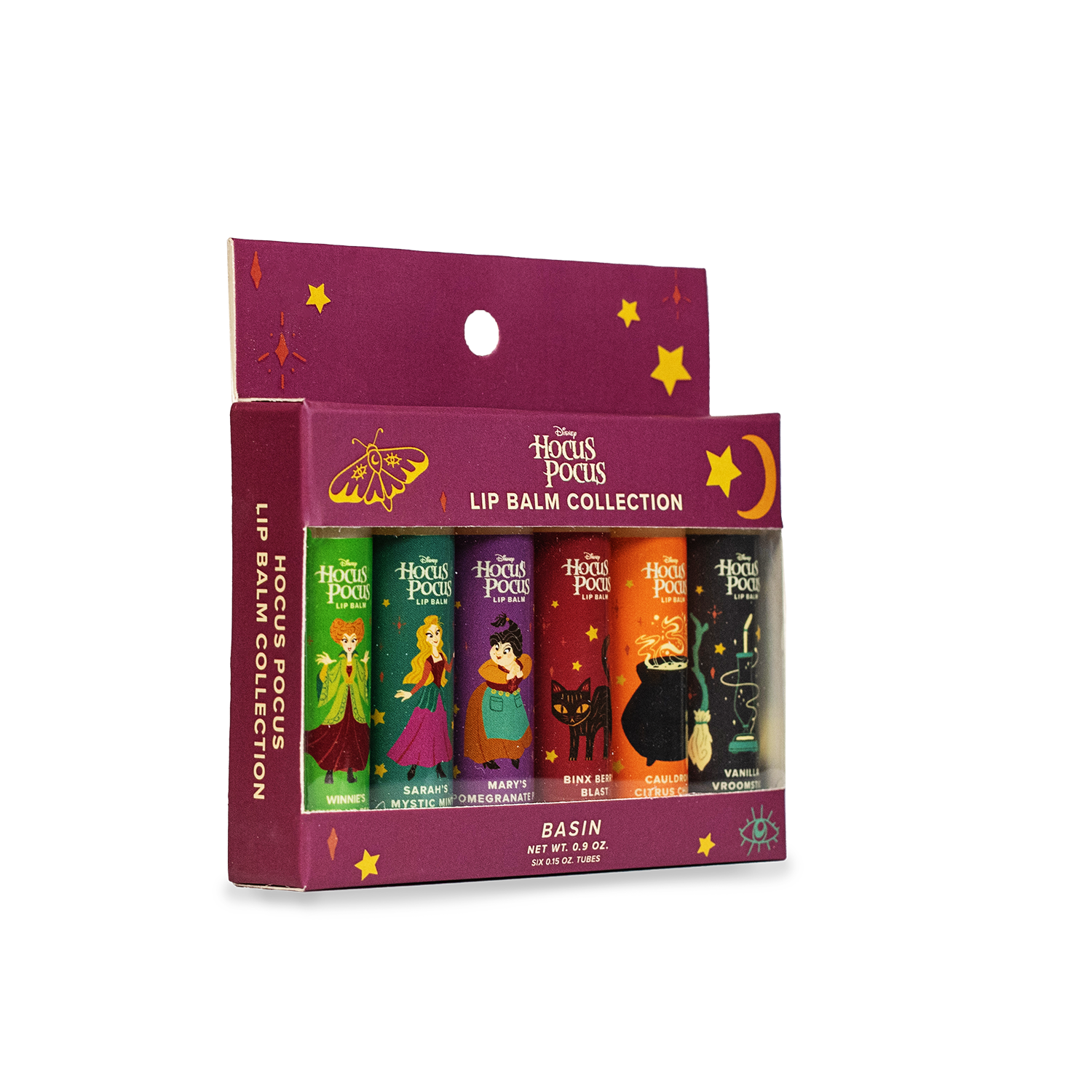 Disney Hocus Pocus Halloween Lip Balm Collection
