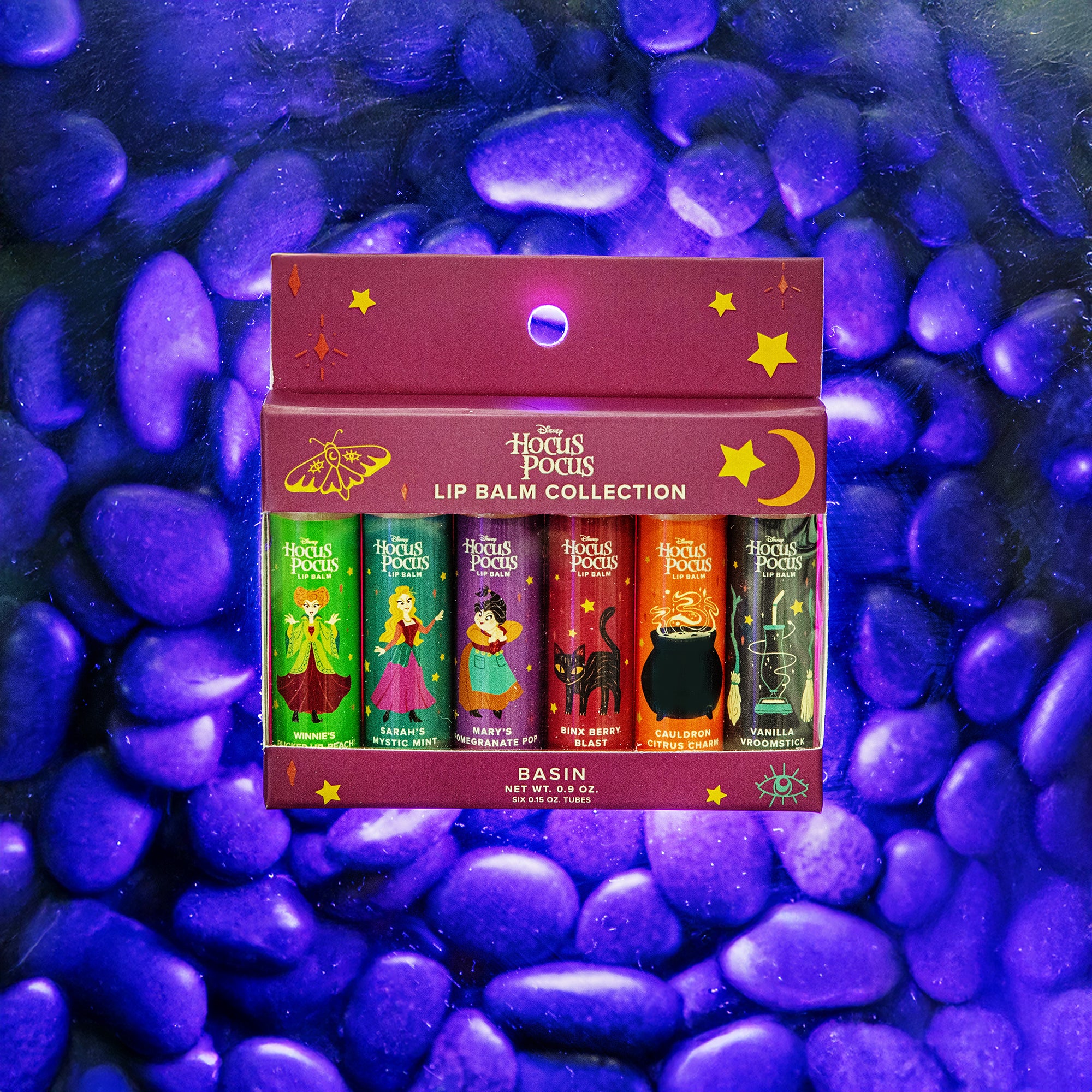 Disney Hocus Pocus Halloween Lip Balm Collection