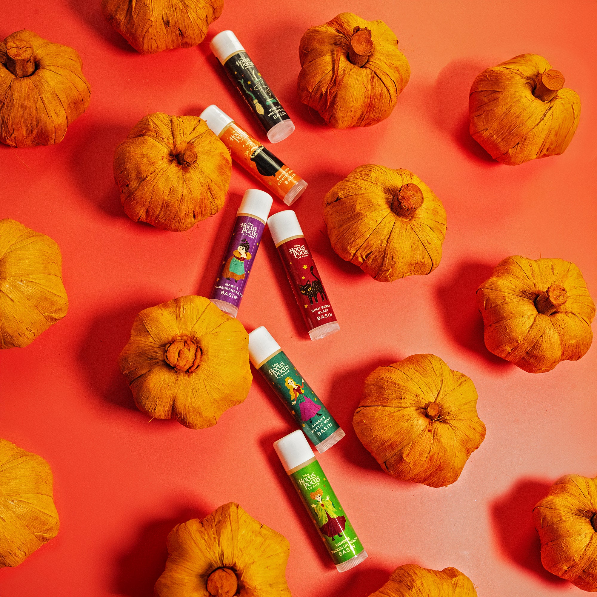 Disney Hocus Pocus Halloween Lip Balm Collection