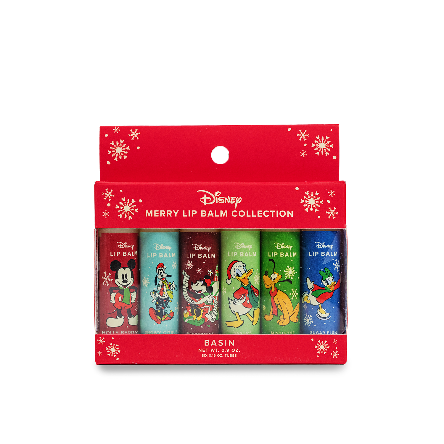 Disney Merry Mickey & Friends Lip Balm Collection