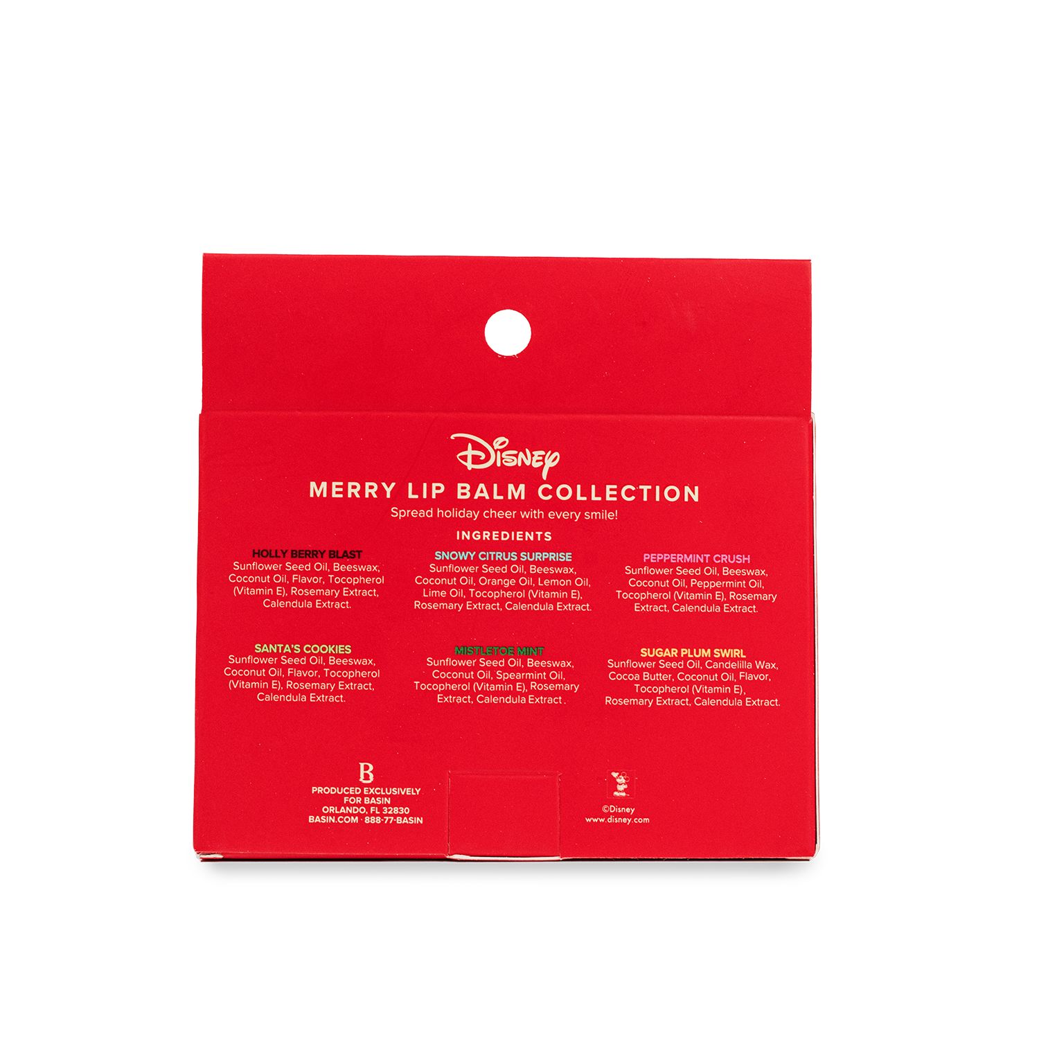 Disney Merry Mickey & Friends Lip Balm Collection