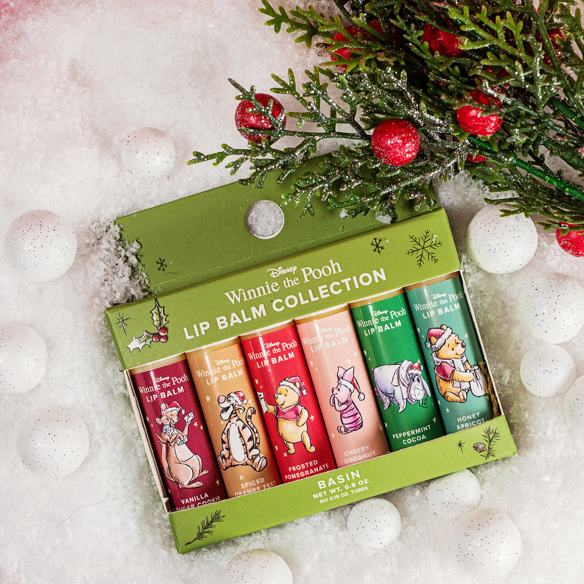 Disney Winnie the Pooh Holiday Lip Balm Collection