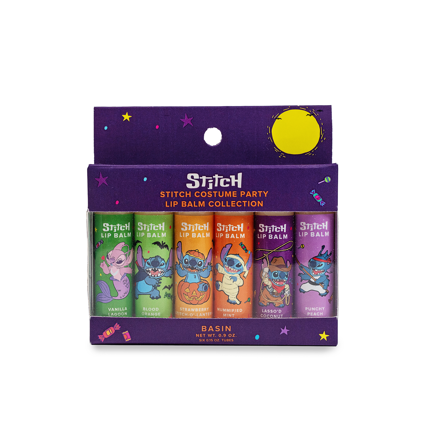 Disney Stitch Halloween Lip Balm Collection