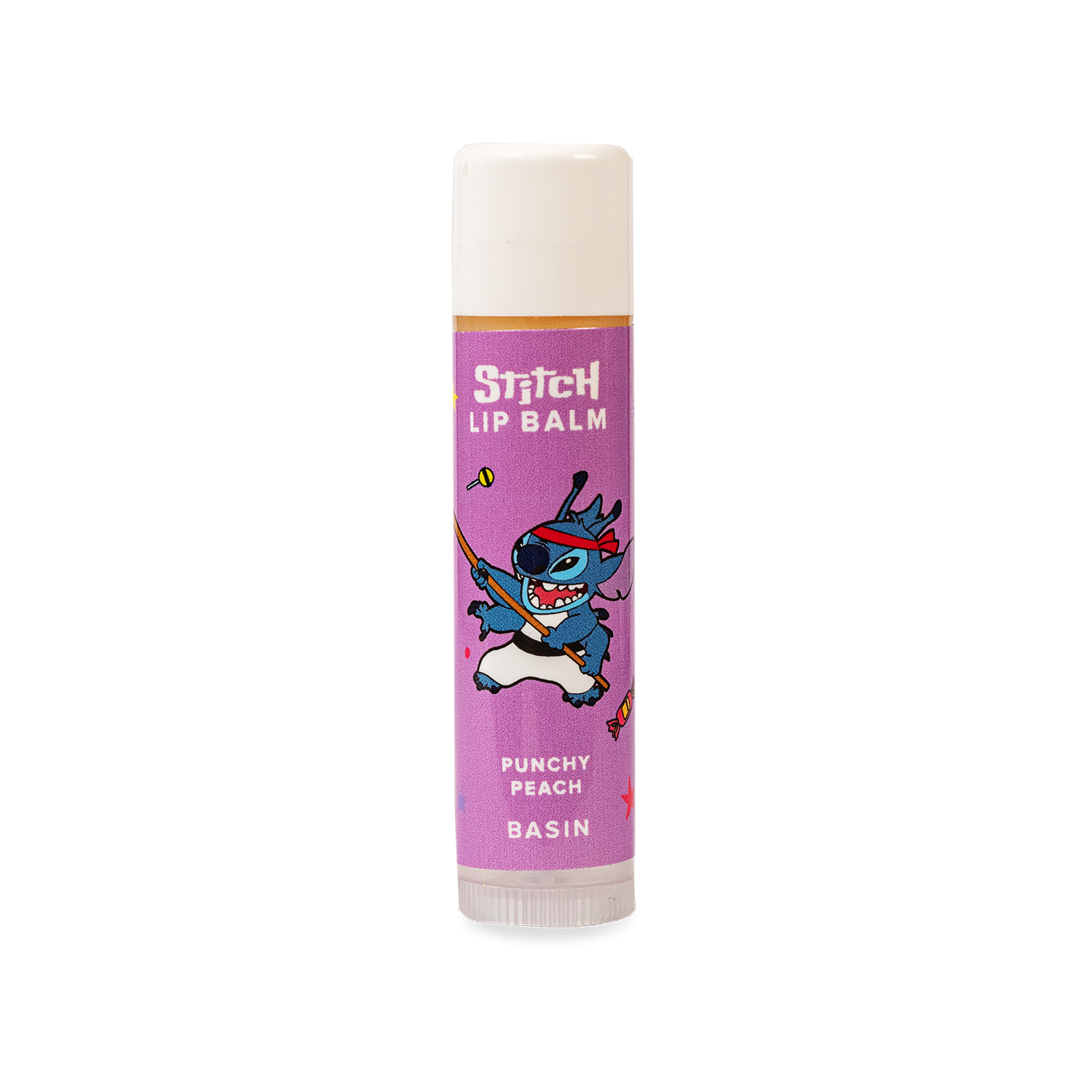 Disney Stitch Punchy Peach Lip Balm