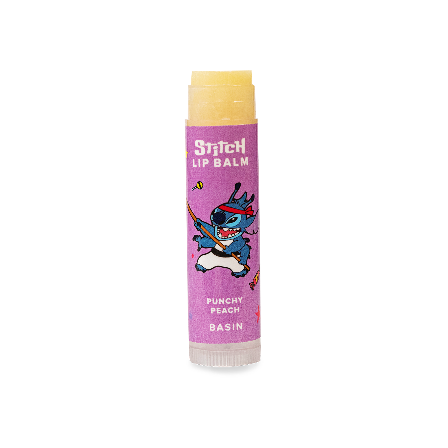 Disney Stitch Punchy Peach Lip Balm