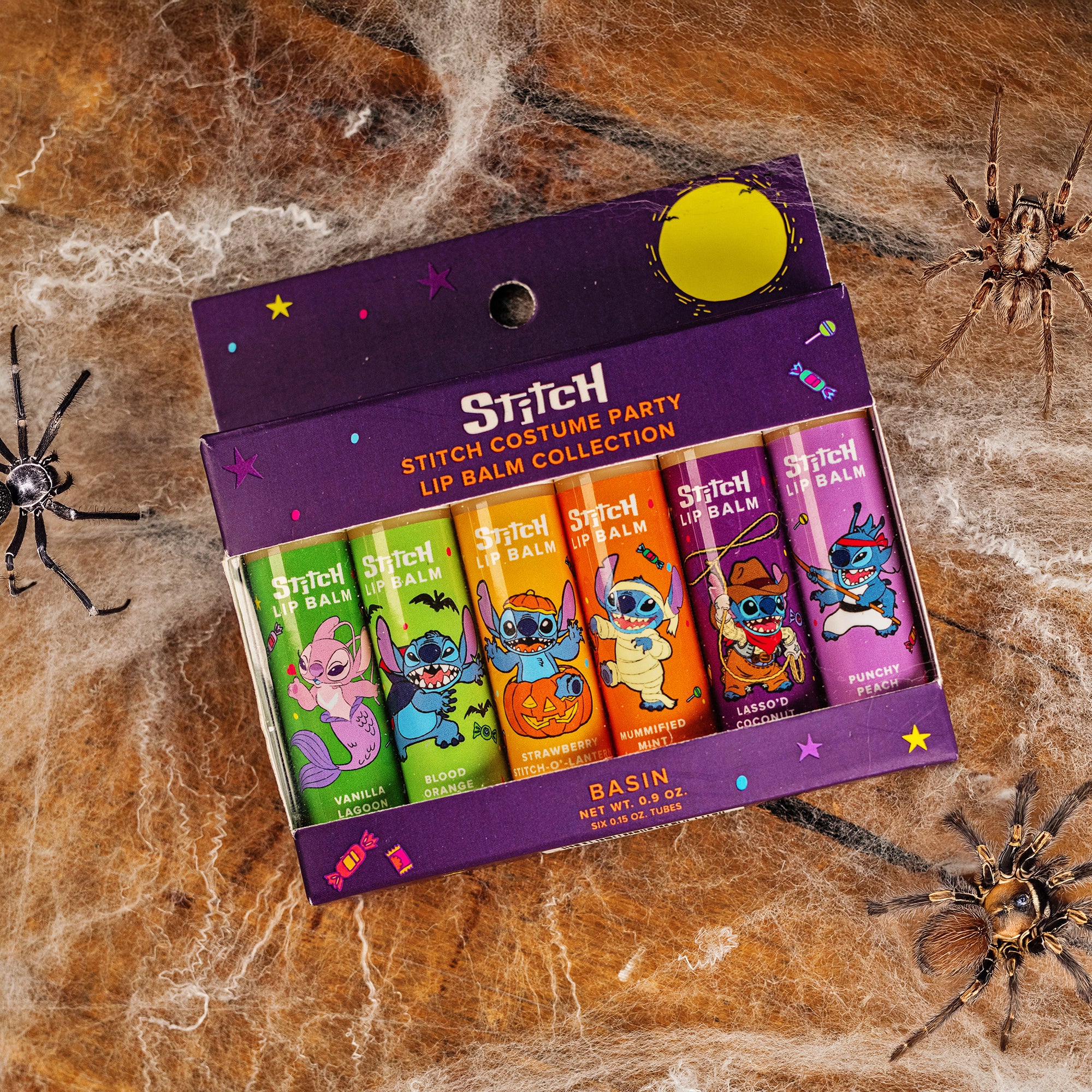 Disney Stitch Halloween Lip Balm Collection
