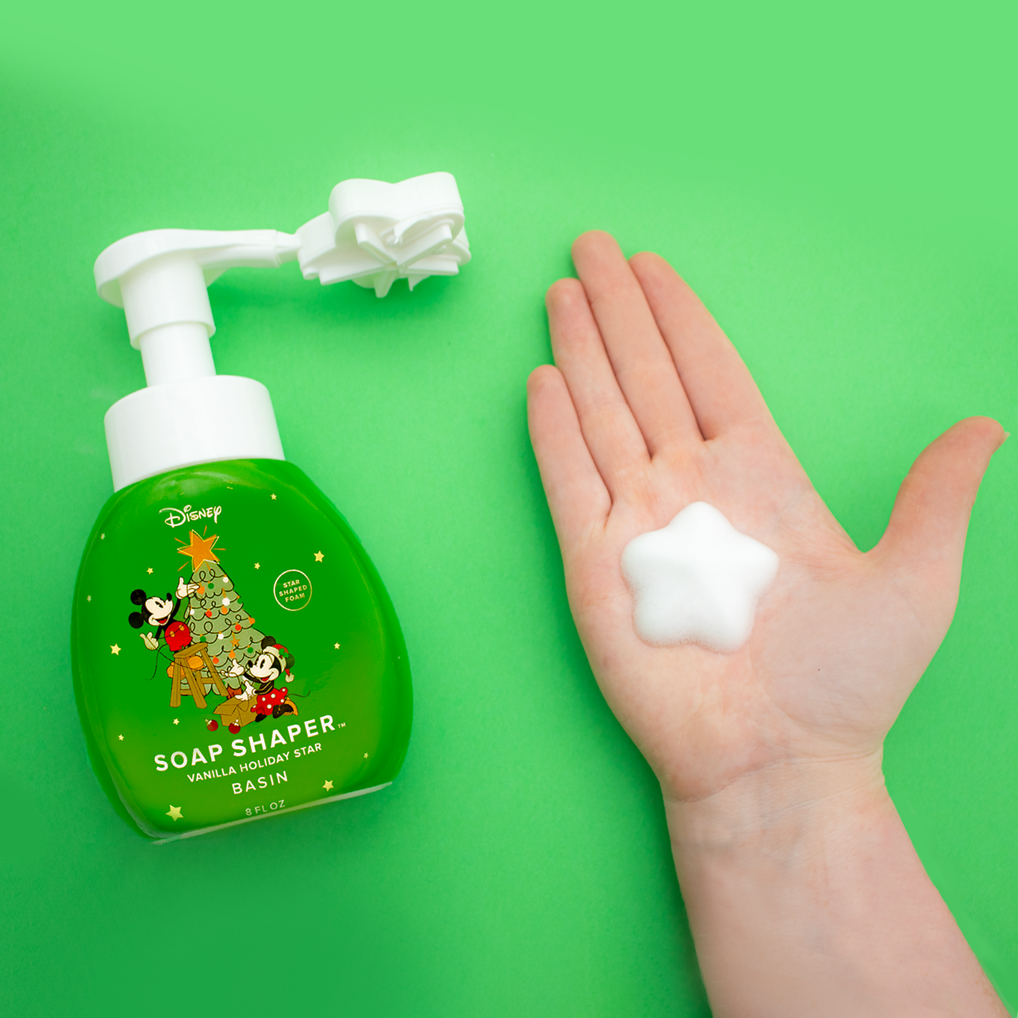 Disney Mickey Holiday Star Soap Shaper