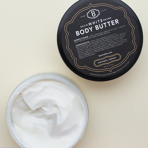 Oatmeal Honey Body Butter (Basin White)