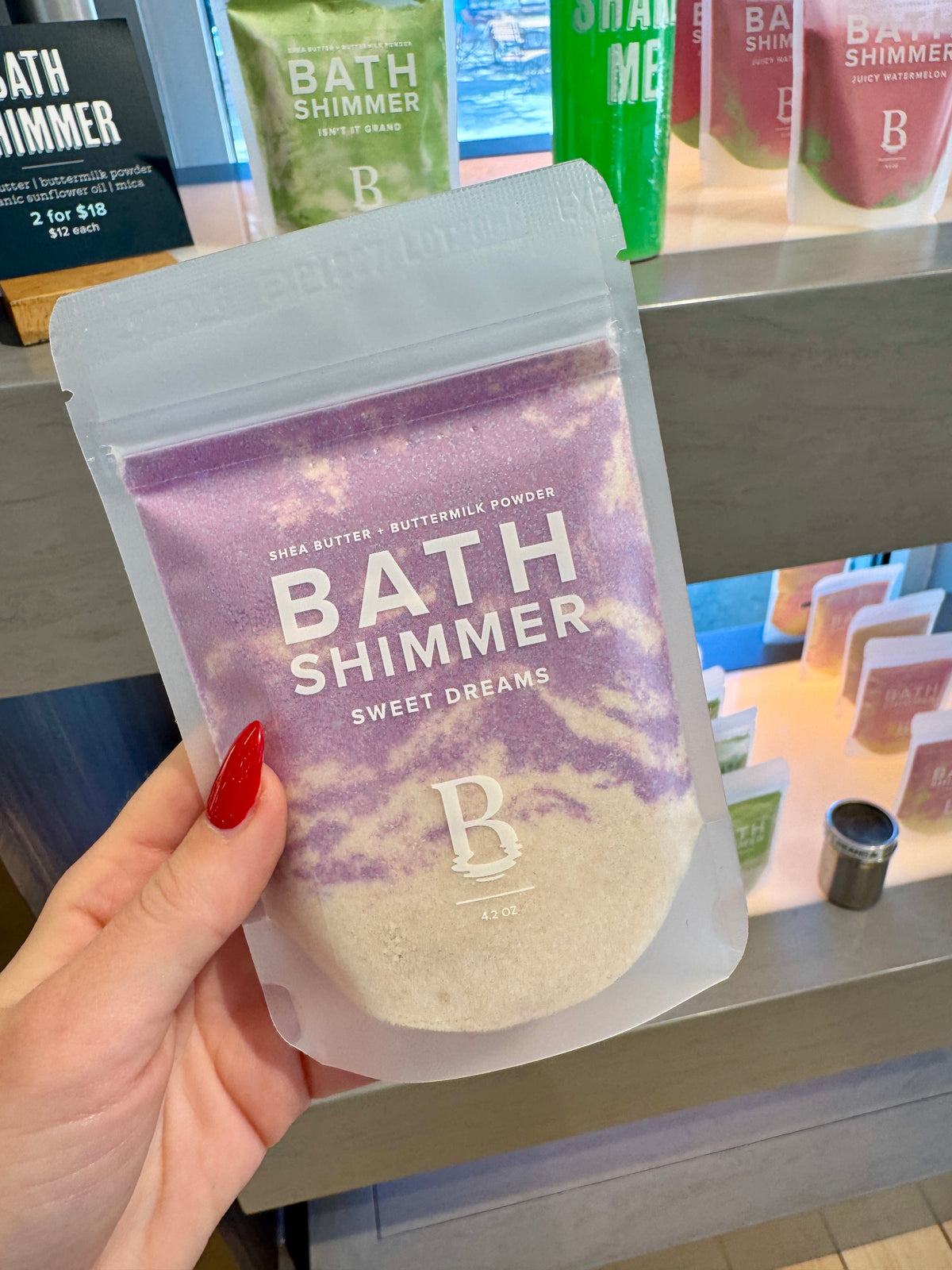 Sweet Dreams Bath Shimmer
