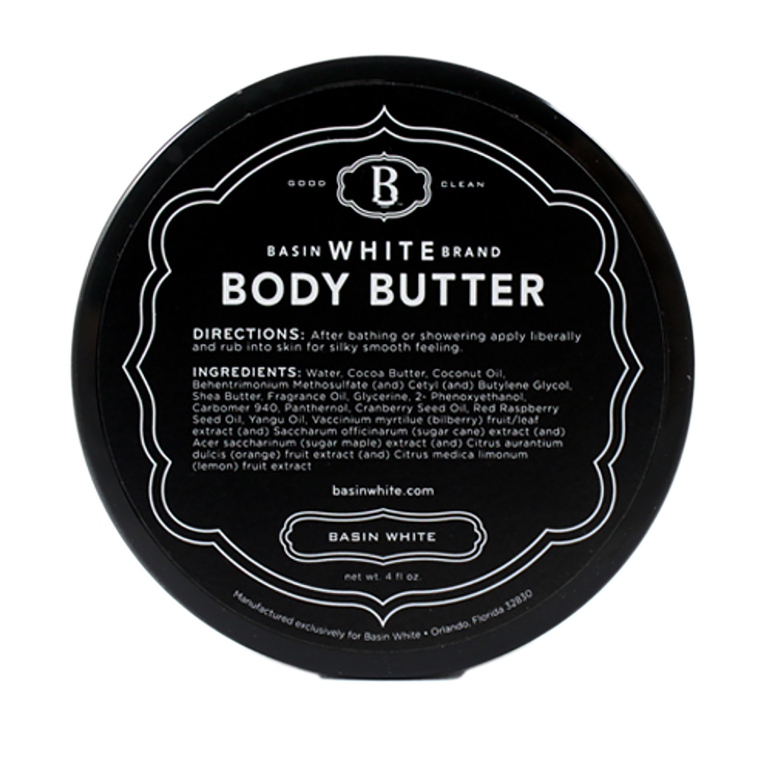 Basin White Body Butter (Basin White)