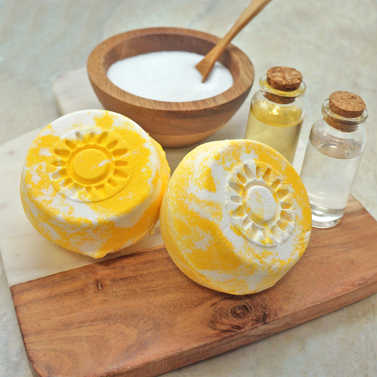 Happiness in a Shower Bomb | Natural, Uplifting | Basin