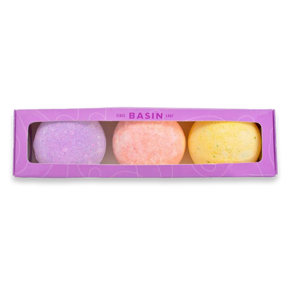 Bath Bomb Essentials Trio Gift Box