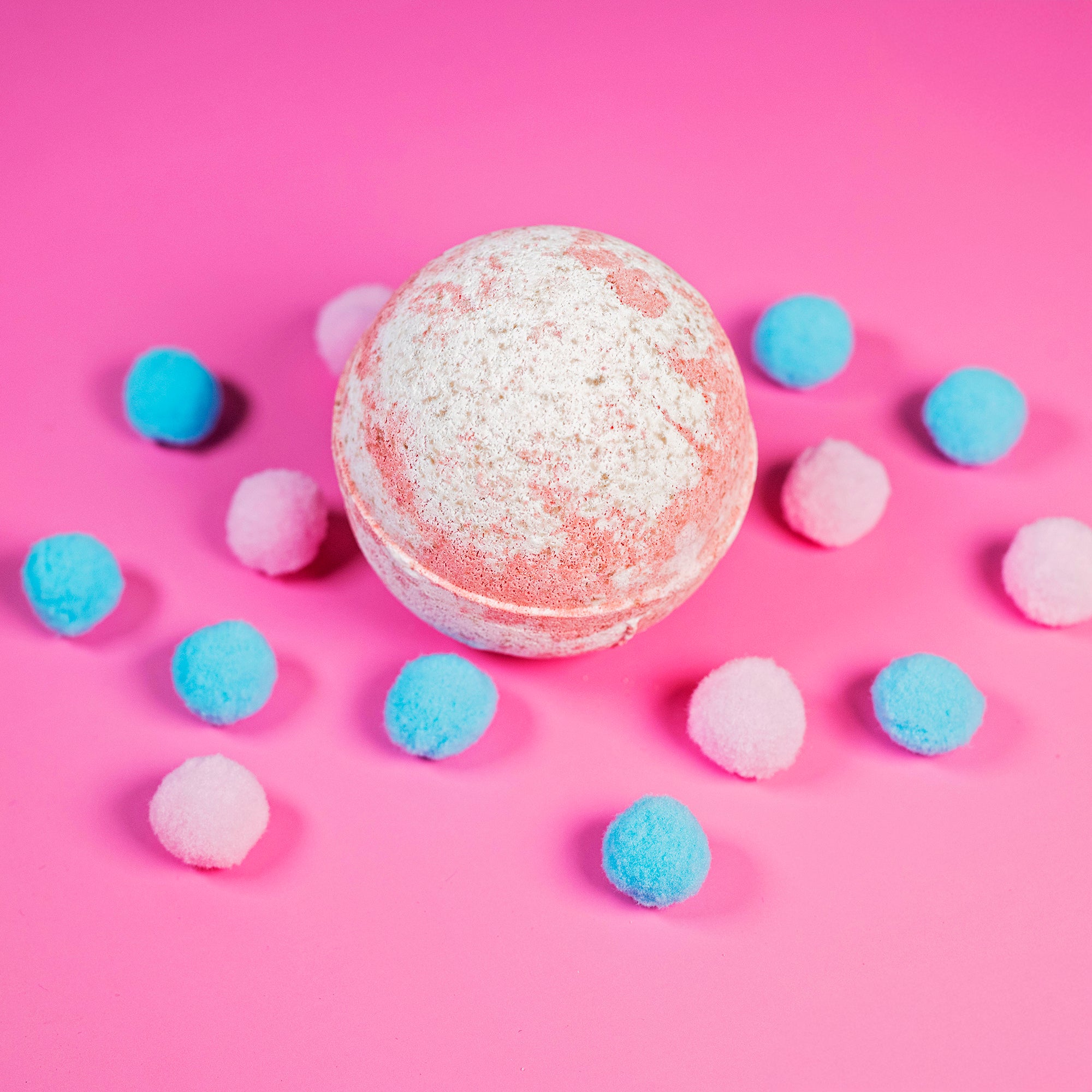 Pink Sugar Bath Bomb