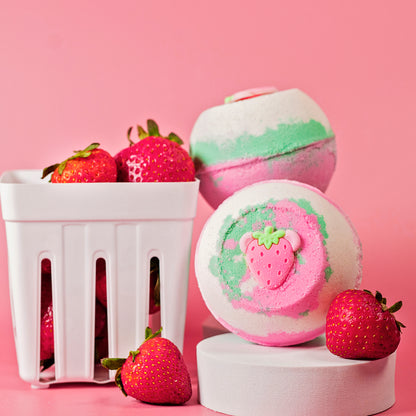 Strawberry Bath Bomb
