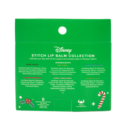 Disney Stitch Holiday Lip Balm Collection