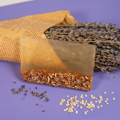 Lavender Oatmeal Glycerin Soap