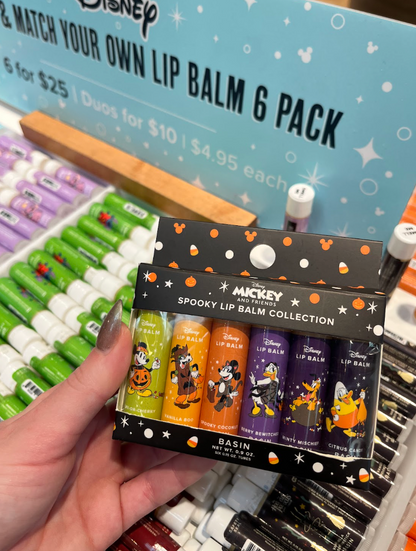Disney Mickey & Friends Spooky Lip Balm Collection