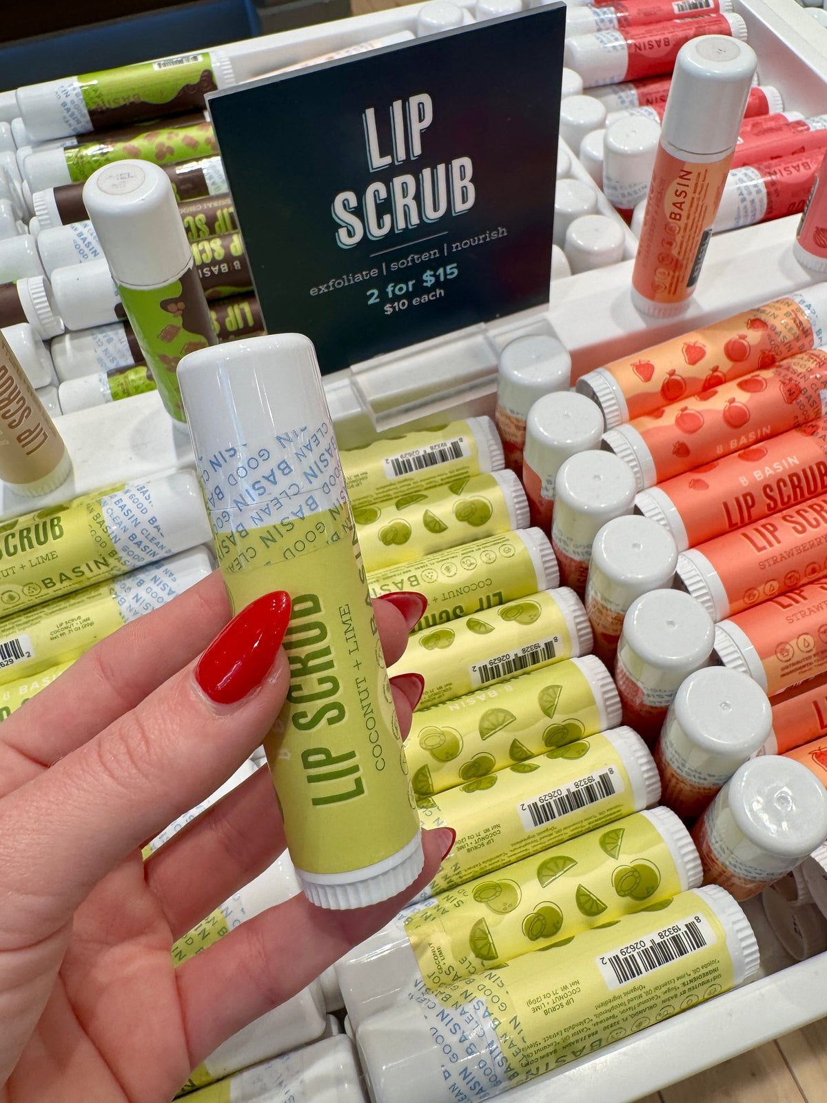 Coconut Lime Lip Scrub