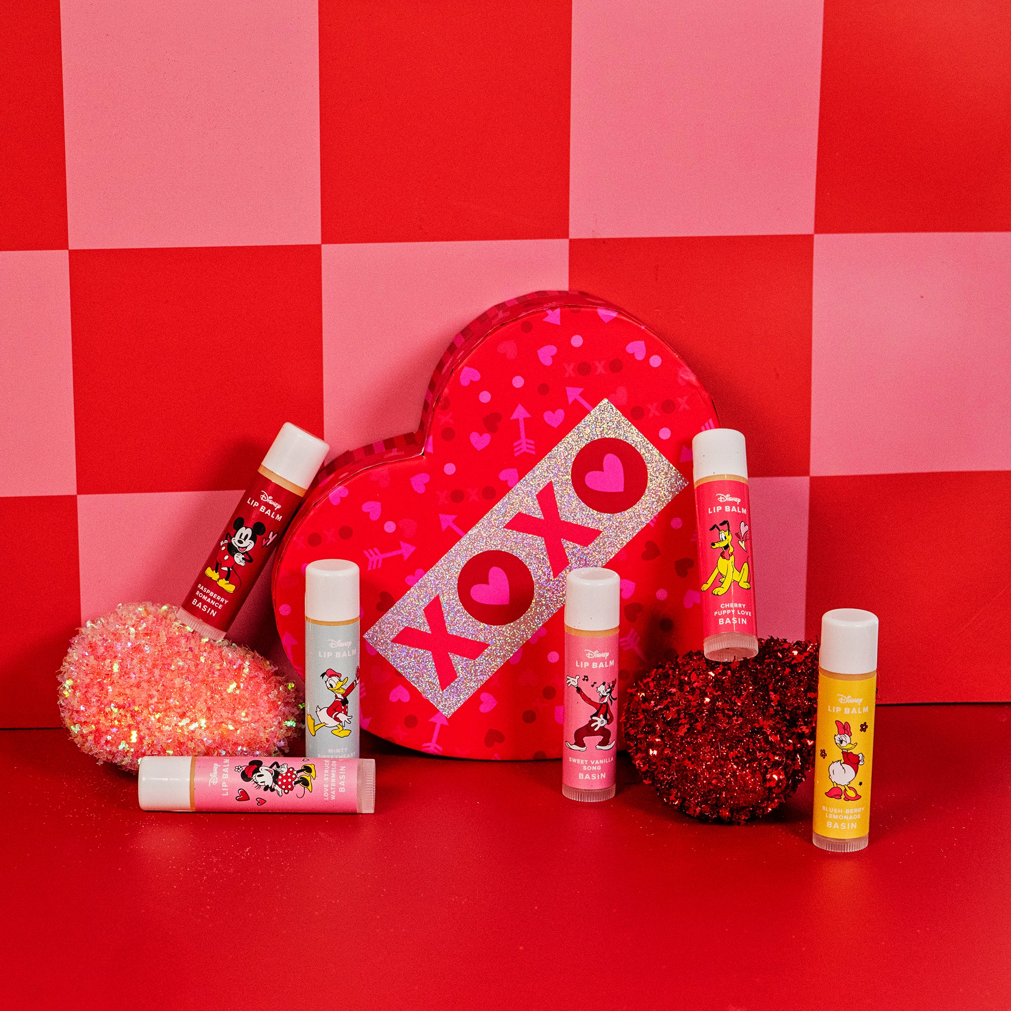 Disney Mickey and Friends Valentine's Day Lip Balm Collection