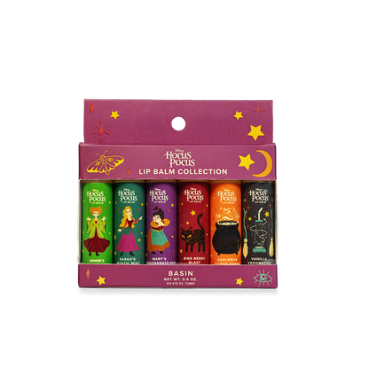 Disney Hocus Pocus Halloween Lip Balm Collection
