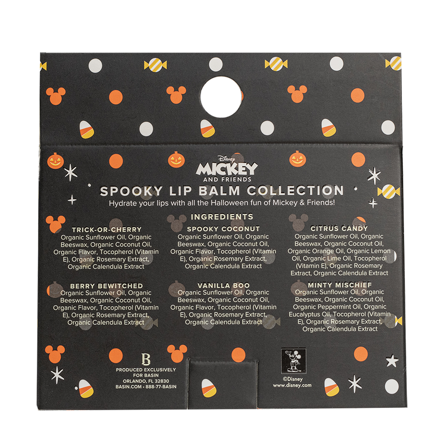Disney Mickey & Friends Spooky Lip Balm Collection