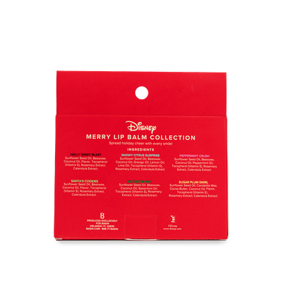 Disney Merry Mickey & Friends Lip Balm Collection