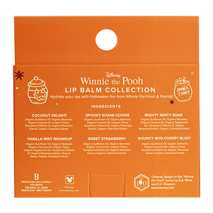 Disney Winnie the Pooh Halloween Lip Balm Collection