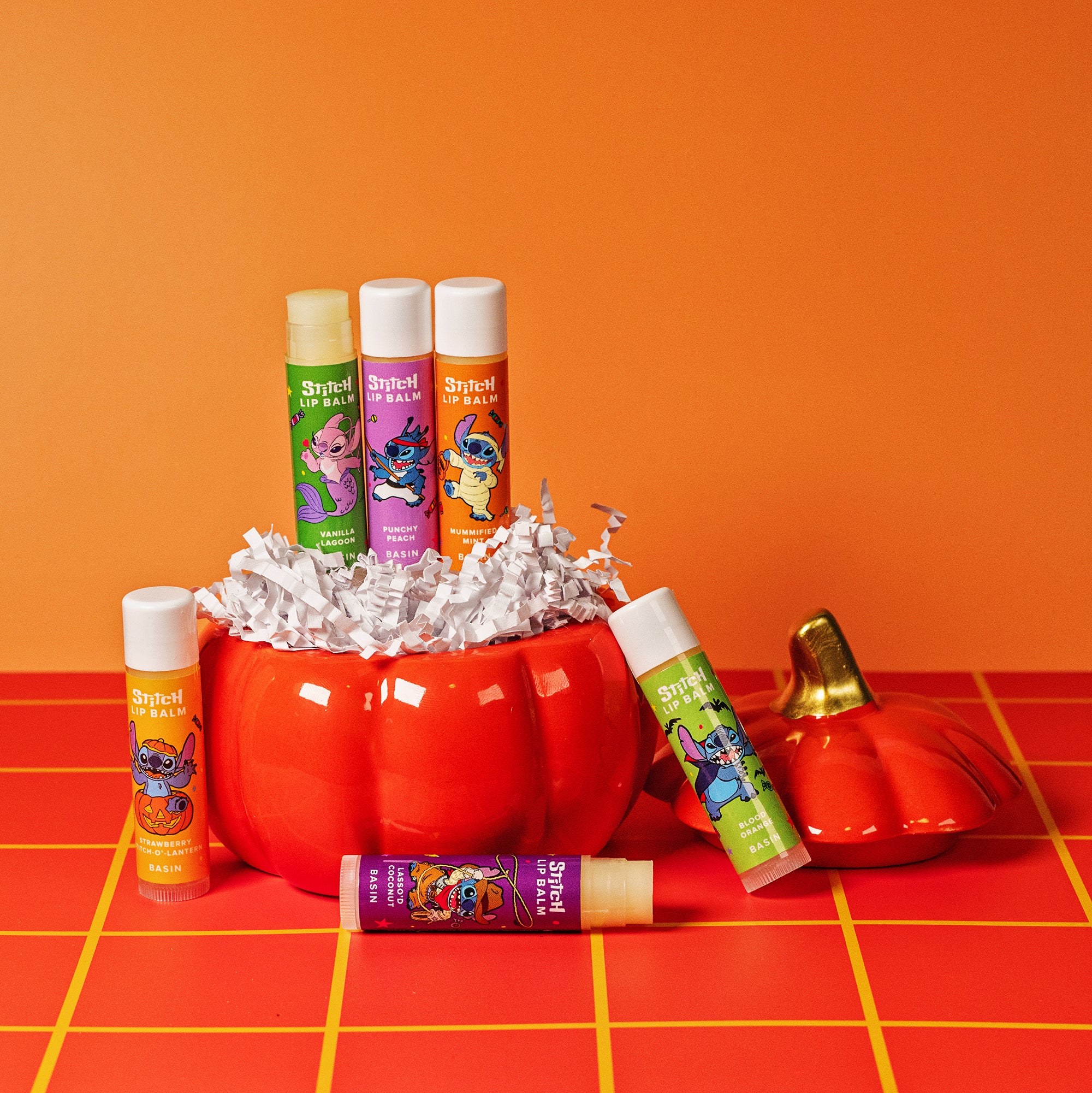 Disney Stitch Halloween Lip Balm Collection