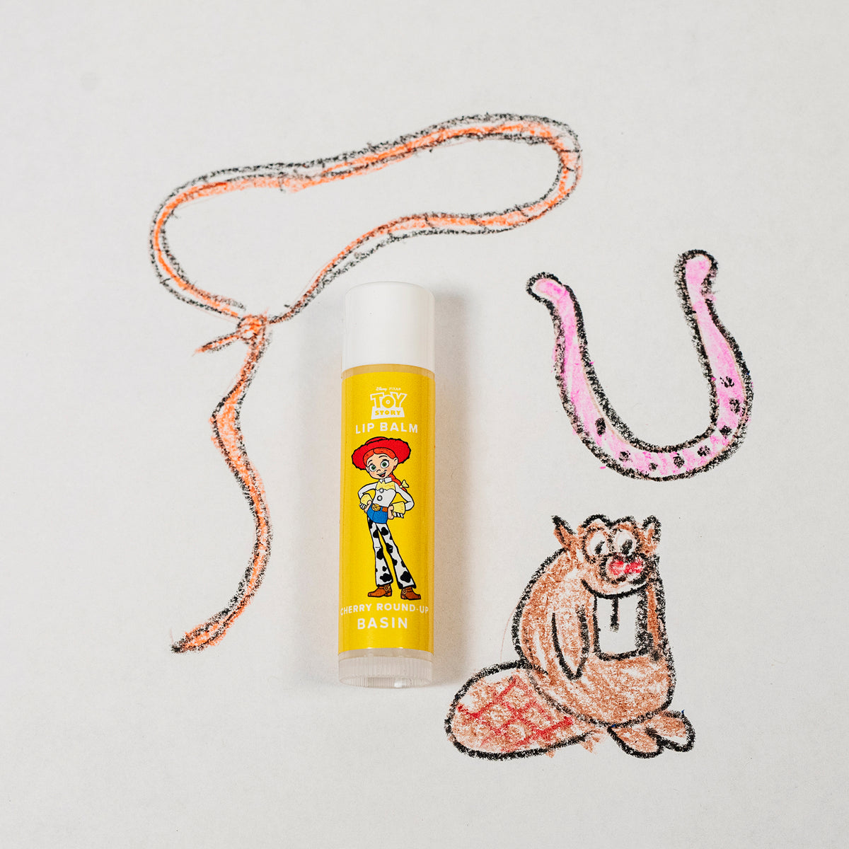 Disney Pixar Toy Story Jessie Cherry Round-Up Lip Balm