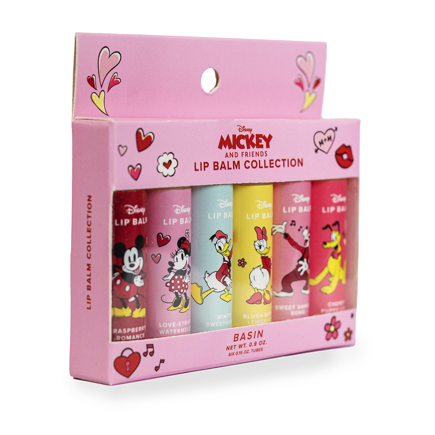 Disney Mickey and Friends Valentine's Day Lip Balm Collection