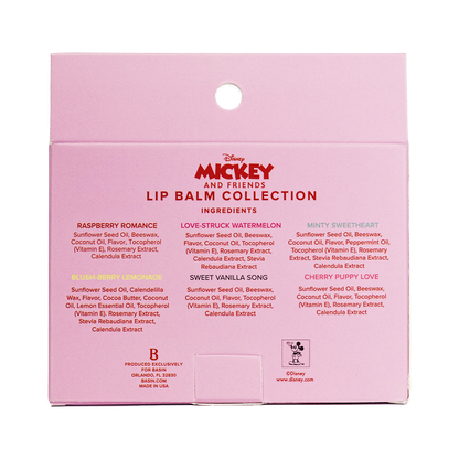 Disney Mickey and Friends Valentine's Day Lip Balm Collection