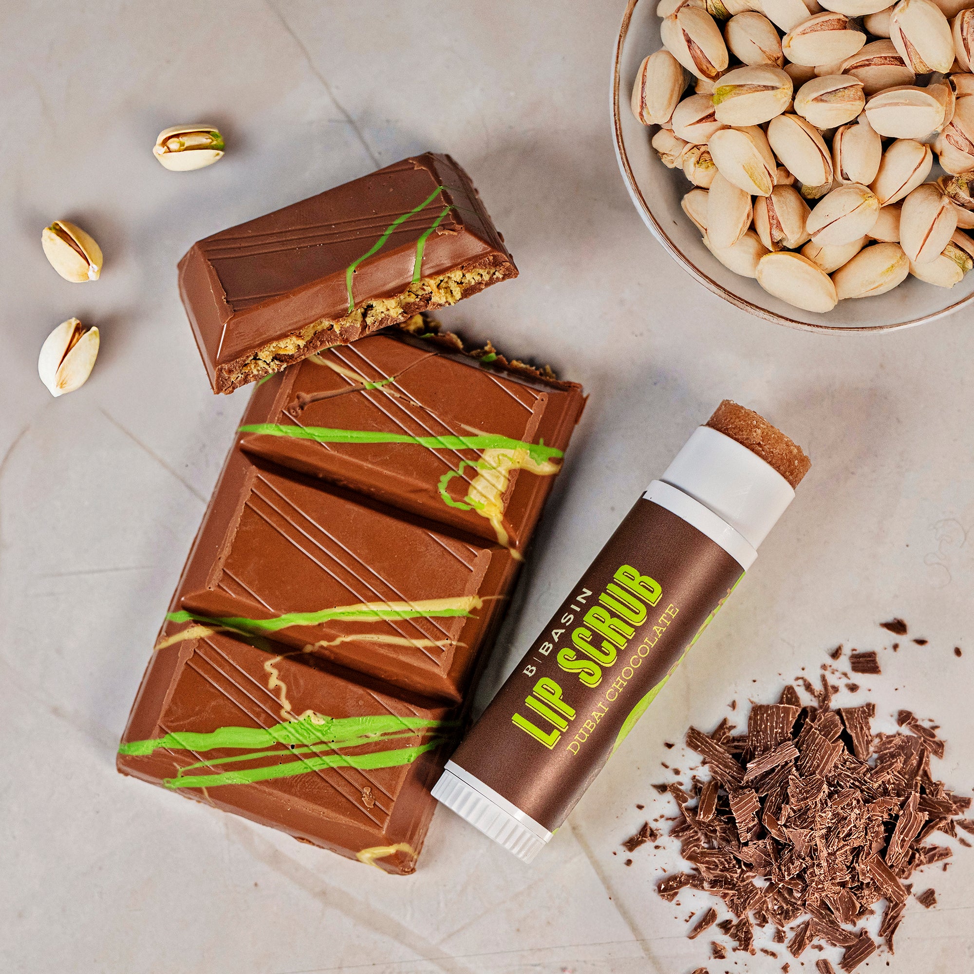 Dubai Chocolate Lip Scrub