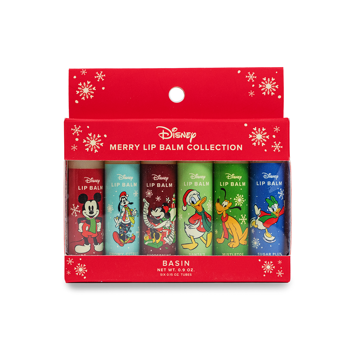 Disney Merry Mickey & Friends Lip Balm Collection