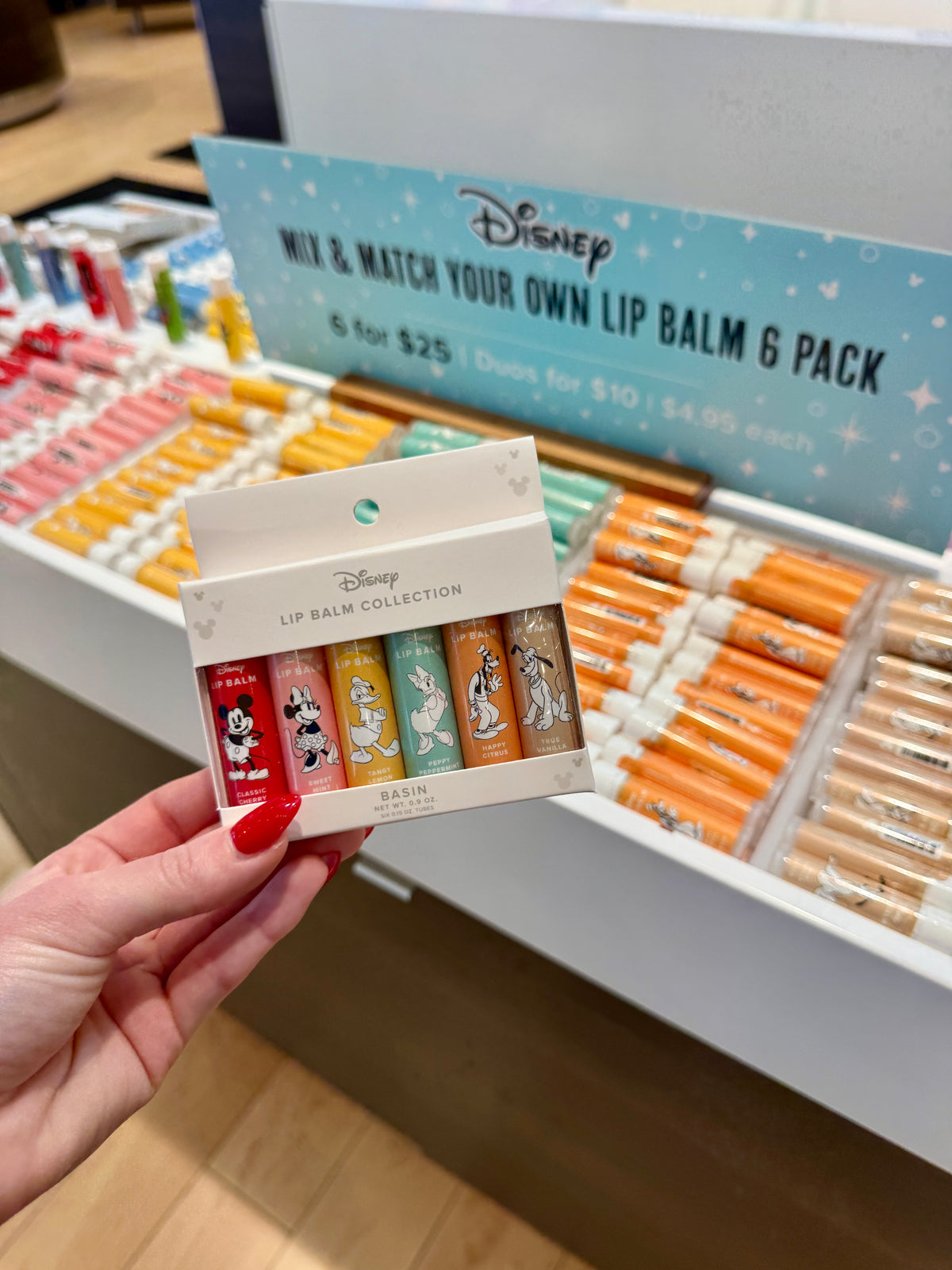 Disney Mickey & Friends Lip Balm Collection