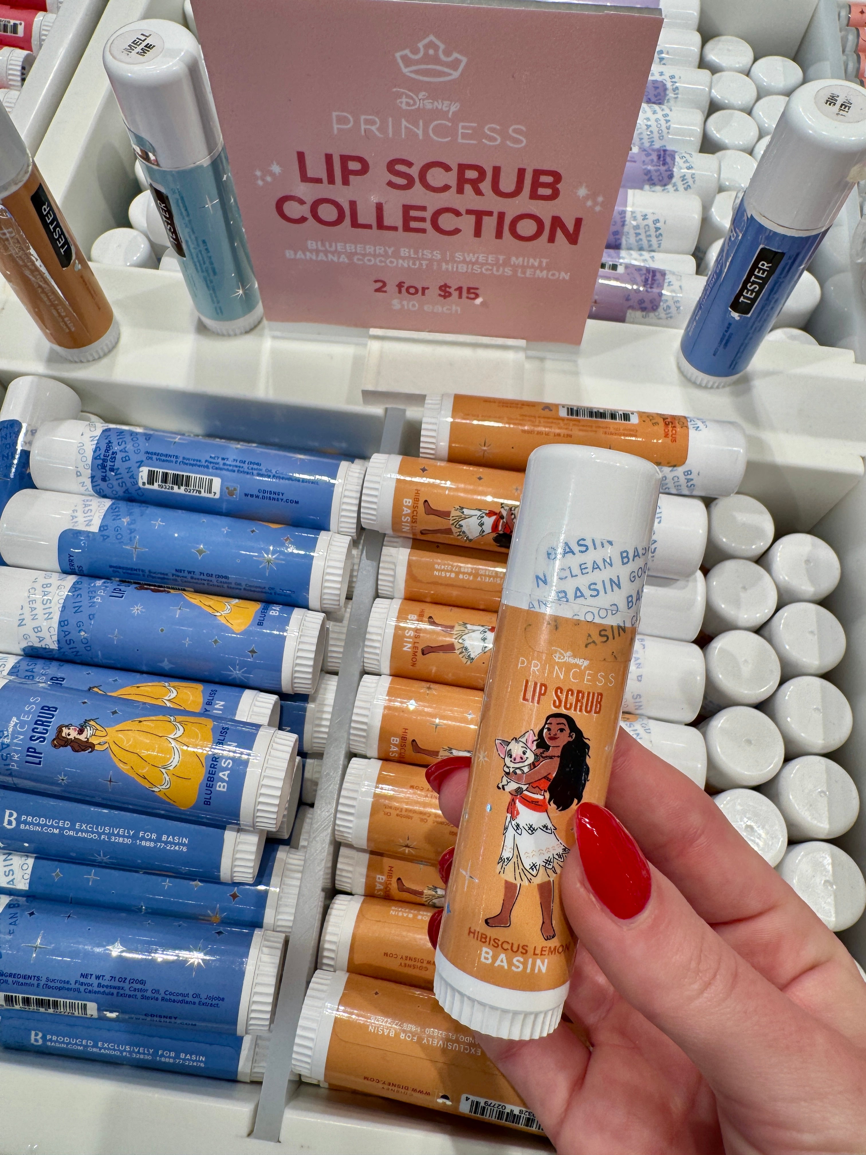 Disney Princess Moana Lip Scrub – Basin