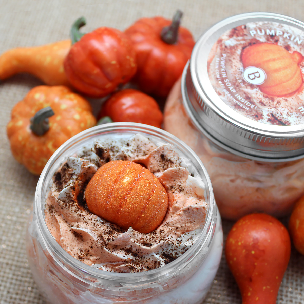 Pumpkin Sugar Soufflé