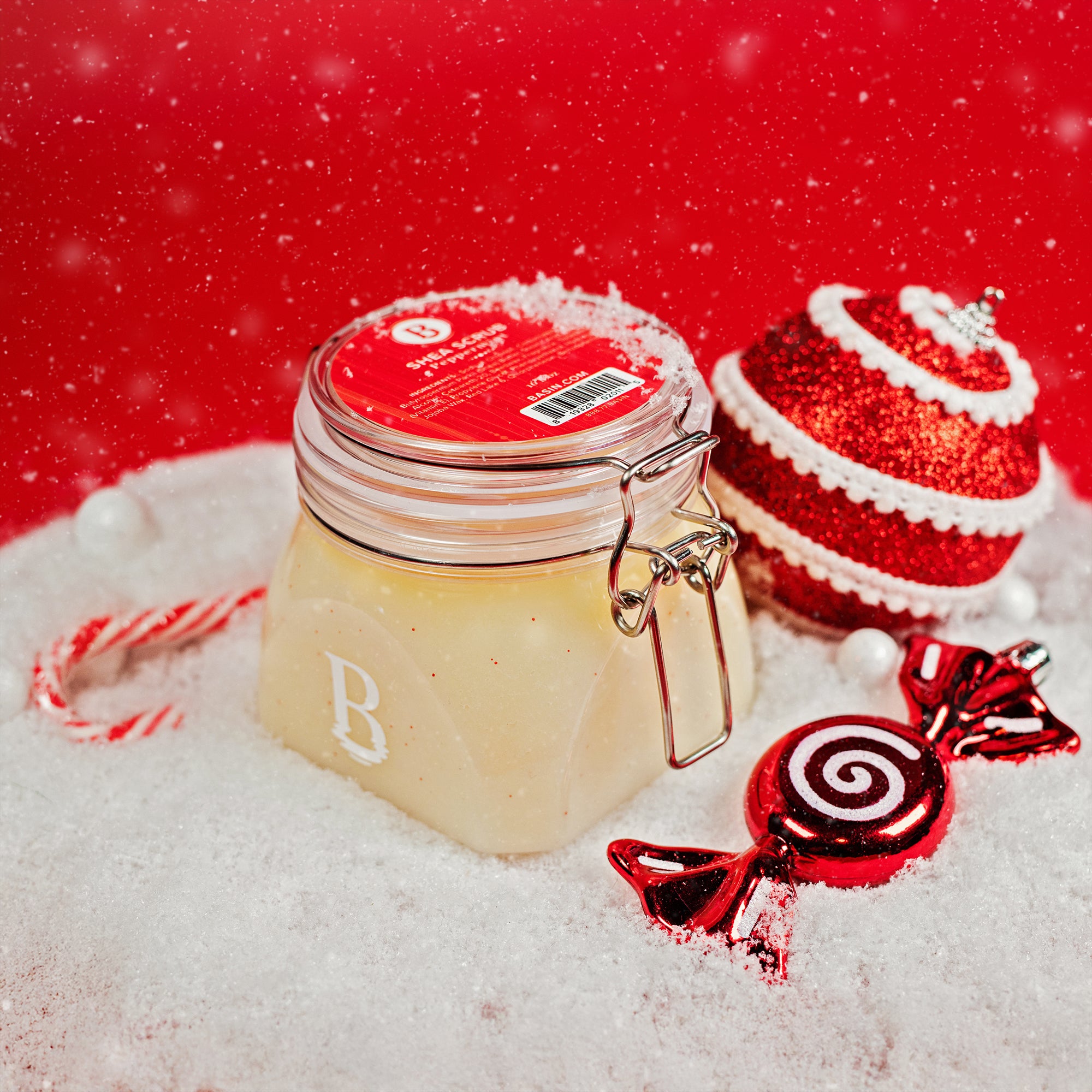 Peppermint Shea Salt Scrub