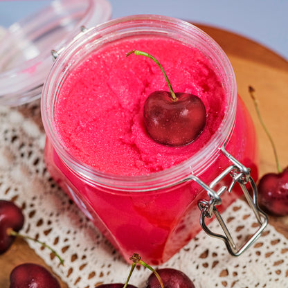 Sweet Cherry Shea Salt Scrub