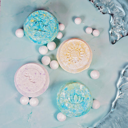 Basin Blue Christmas Shower Bomb Box