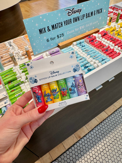 Disney Stitch Lip Balm Collection